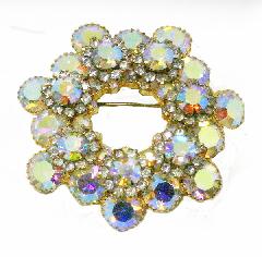 AB Chatons Only Brooch