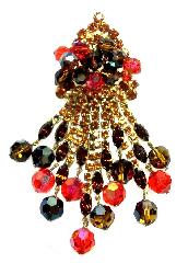 Topaz Navettes Brooch