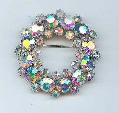 AB Chatons Only Brooch