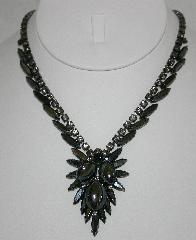 Hematite Scooped Necklace