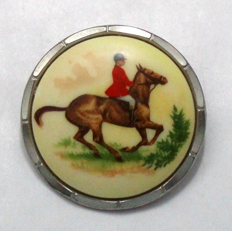 Front view of Yellow Painted (hand/Transfer) Other