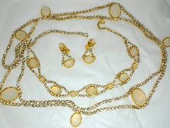 Clear Cabochons Belt