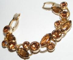 Topaz Navettes Bracelet 5 Link