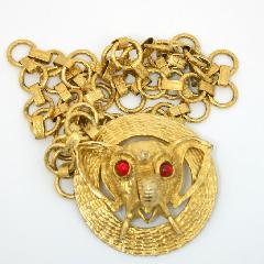 Red Cabochons Belt