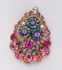 Pink Pillowcase Molded/Cut Pin Pendant