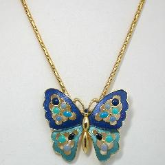 Blue Pin Pendant