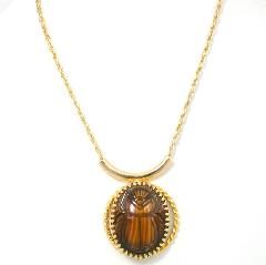 Topaz Cabochons Molded/Cut Pendant