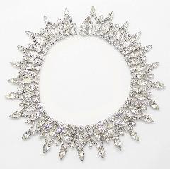 Clear Pear Necklace