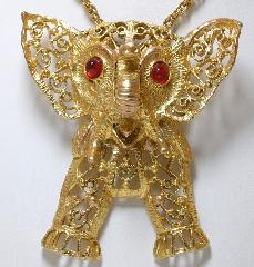 Red Cabochons Pendant