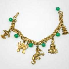 Green Bracelet Charm