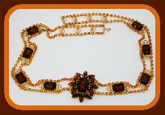 Topaz Emerald Cut Belt