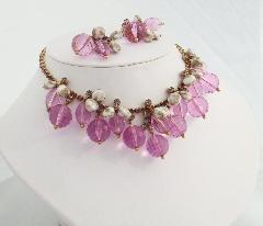 Purple (cardinal) Chatons Only Earrings Clip