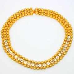 Clear Chatons Only Necklace