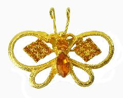 Topaz Navettes Brooch