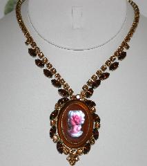 Topaz Navettes Necklace