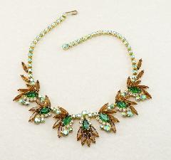 Topaz Navettes Necklace