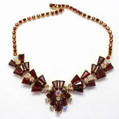 Red Keystones Necklace