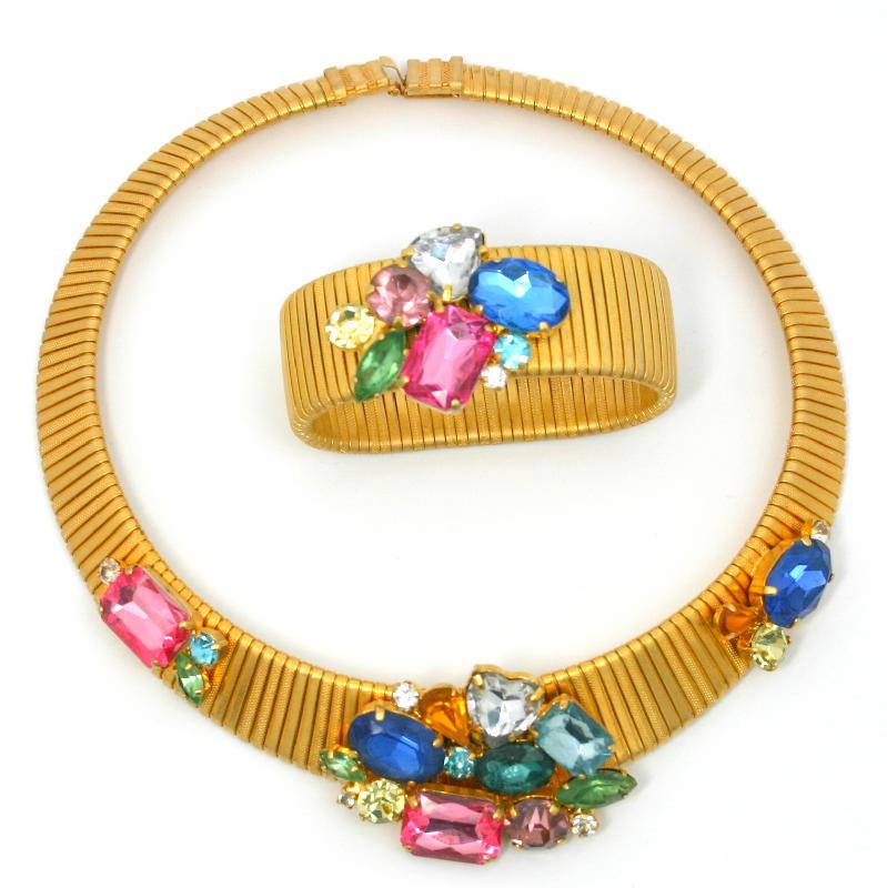 Front view of Pastel Heart Necklace