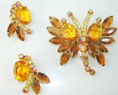 Topaz Oval Brooch