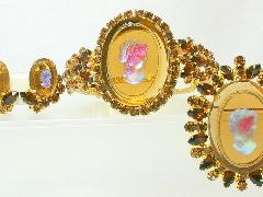 Topaz Navettes Earrings Clip