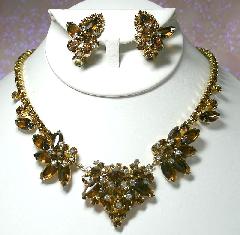 Topaz Navettes Necklace