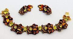 Topaz Baguettes Bracelet 5 Link