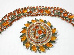 Fall Navettes Brooch