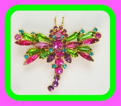Pink Spear Brooch