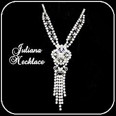 Clear Chatons Only Necklace
