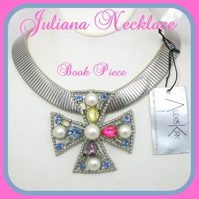 Front view of Multiple Colors Pear Pearl Necklace