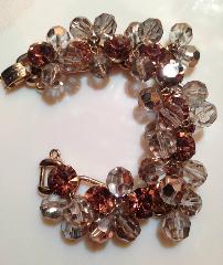Topaz Chatons Only Bracelet 5 Link