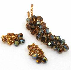 Topaz Chatons Only Earrings Clip