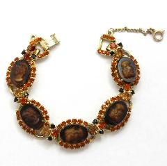 Topaz Oval Bracelet 5 Link