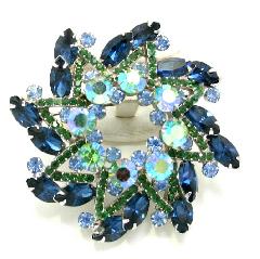 Navettes Brooch