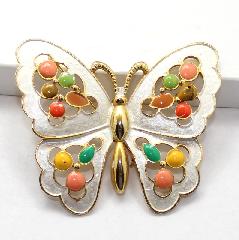 Multiple Colors Chatons Only Pin Pendant
