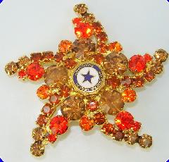 Topaz Chatons Only Brooch