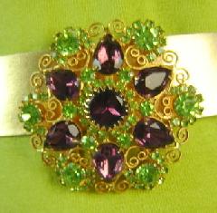 Multiple Colors Pear Belt Buckle