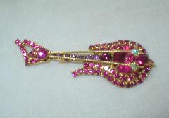 Pink Chatons Only Brooch