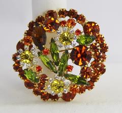 Fall Navettes Brooch