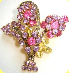 Pastel Navettes Brooch
