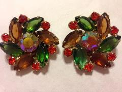 Fall Navettes Earrings Clip