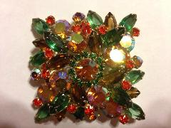 Fall Navettes Brooch