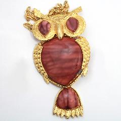 Purple (cardinal) Plastic Pendant