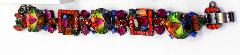 Orange Baguettes Rivoli/Margarita Bracelet 5 Link