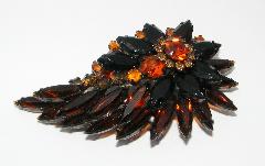 Topaz Navettes Brooch