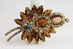 Topaz Oval Brooch