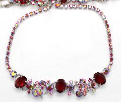 Red Oval Necklace