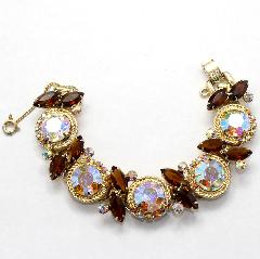Topaz Navettes Bracelet 5 Link