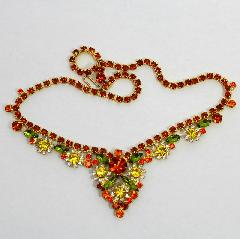 Fall Navettes Necklace