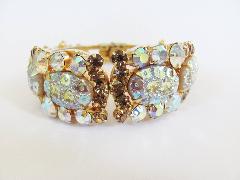 Topaz Cabochons Molded/Cut Bracelet Clamper